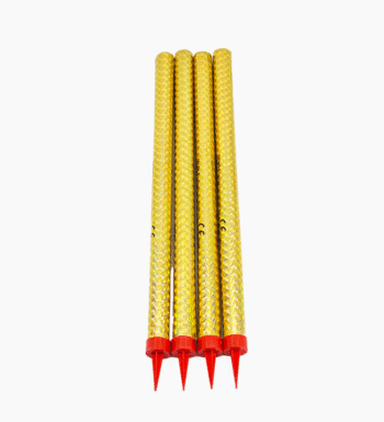 Artificii de tort 30 cm GOLD (120 sec)
